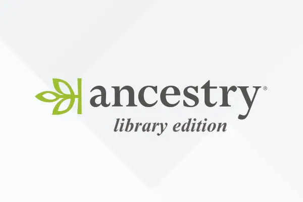 Ancestry library edition logo
